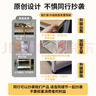 立太厨房置物架落地多功能切菜桌子工作台多层微波炉锅具收纳架窄边柜 三层长120宽30高80 【加厚30mm台面】台面可剁骨 实拍图