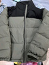 京东京造羽绒服男女情侣冬季防风防水外套 轻松羽绒橄榄绿 L 实拍图