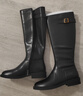 森达骑士靴女商场同款气质过膝长筒靴XEN01DG4 黑色单里 38 实拍图