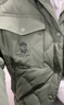 Teenie Weenie Men小熊男装羽绒服冬季衬衫式羽绒服保暖外套外套男 军绿色 L (175) 实拍图