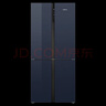 西门子（SIEMENS）【十字星玻璃门】497升四开门变频电冰箱60.9cm超薄机身抗菌净味一级能效支持国家补贴 KC82EA256C 湖韵蓝/256C 实拍图