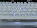 狼蛛（AULA）F98ProV2机械键盘客制化侧刻三模无线蓝牙全键热插拔 电竞游戏女生办公高颜值打字静音有线 98配列 极简白侧刻 95键【三模切换+全键热插拔】 冰魄轴【段落打击感强石子音】 95 实拍图