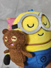 灵动创想小黄人盲盒正版BOB和TIM熊摆件玩具毛绒玩偶挂件生日礼物 实拍图