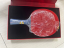 红双喜无机省套狂飙3乒乓球胶皮专业黏性反胶NEO免灌胶橙省狂飚N.SH3 红色硬37厚2.1（37柔） 实拍图