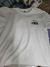 回力纯棉短袖男女款重磅精梳棉体恤宽松男装情侣t恤衣服夏季男士半袖 白色(ha太空旅行胸标) L /175(建议120斤-140斤左右) 实拍图