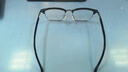 蔡司（ZEISS）镜片近视眼镜框大脸男士防蓝光蔡司眼睛近视镜框半框大框加宽镜框 3039 黑枪 1.56康美达防雾防蓝光0-400 实拍图
