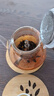 忆壶茶（YIHUTEA）茶壶玻璃煮茶壶加厚泡茶壶家用水壶耐高温带过滤水壶煮茶器茶具 【容量升级】松茗壶 1200ml 实拍图
