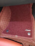 御马全包围汽车脚垫适用宝马5系X3奥迪A6L Q5L奔驰GLE沃尔沃雷克萨斯 【双层丨免拆安装】酒红皮革+枣红丝圈 实拍图