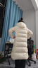 森马（Semir）陈都灵同款羽绒服女90绒长款三防冬宽松连帽外套简约109724113001 实拍图