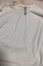 蕉内（Bananain）【明星同款】热皮501+女士保暖内衣轻暖内衣内搭可外穿打底衣秋冬 【圆领】奶白 XL 实拍图