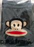 大嘴猴（paul frank）美式重磅潮牌运动休闲卫裤男春秋季新款宽松束脚百搭男装九分裤子 6349H黑色【官方正品】 33 【建议140-150斤】 实拍图