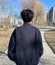 LEMANISM外套女潮牌卡通毛巾绣棒球服男2025春秋新款潮牌情侣款夹克上衣 藏青色 M 实拍图