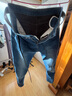 真维斯（Jeanswest）王一博代言牛仔裤男秋冬新款天丝舒适修身直筒高端潮牌休闲裤子男 蓝色【加绒保暖】 31 码(2尺4) 【建议120-130斤】 实拍图