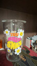 Glasslock&wigglewiggle联名款高颜值大容量玻璃水杯家用咖啡杯女夏季500ml 实拍图