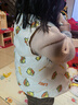 G.DUCK KIDS小黄鸭棉马甲儿童男童女童秋冬季中小童宝宝坎肩加厚打底保暖背心 白色 110  （建议身高90-100cm宝宝） 实拍图