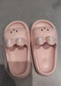 TZLDN兔子儿童拖鞋女童6-12岁夏季幼儿室内家居家防滑中大童凉拖鞋小孩 粉色 30 -31码【内长约19.5CM 儿童款】 实拍图