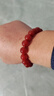 凤禧珠宝红玛瑙手串生肖羊猴本命年大日如来转运珠手链男女士生日礼物 实拍图