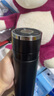 保温杯男款水杯2025新款茶水分离一键开盖车载316不锈钢杯子茶杯 600黑色+提绳 500-600ml 实拍图