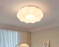 大观园（DGY）新款极简卧室吸顶灯温馨儿童公主房南瓜灯创意餐厅灯中山灯具O357 9936-南瓜奶白50CM-三色变光 实拍图