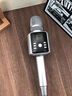 艾柯索 IKXO全能麦克风话筒自带音响一体内置声卡智能降噪家用娱乐全名K歌直播车载无线蓝牙 银色【标配】 实拍图