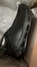 斯凯奇（Skechers）男士运动皮鞋软底足弓支撑运动鞋系带绅士商务鞋 BLK黑色 41.5 实拍图