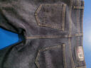 真维斯（JEANSWEST）牛仔裤男士加绒直筒宽松男裤冬季长裤弹力休闲裤子蓝色加绒32 实拍图