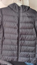 雪中飞秋冬新款羽绒服短款羽绒服女连帽时尚轻薄轻便羽绒服保暖 宝石黑|8086 M 165/92B 实拍图
