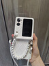 斯得弗 适用oppo find n2flip手机壳保护套铰链全包防摔连体斜挎手提式简约风轻奢风皮纹硬壳【玉石白】 实拍图