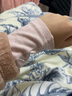 欧迪芬女士保暖内衣男女秋冬暖绒滚边打底内穿含羊毛蚕丝秋衣秋裤套装 男款深灰【上衣+裤子】 XL 实拍图