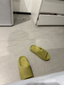 阿迪达斯 Yeezy SLIDE夏季三叶草椰子拖鞋运动拖鞋FZ5904  绿色 43 实拍图