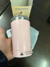 咖啡杯搅拌杯磁力自动搅拌蛋白粉电动不锈钢杯懒人水杯礼品充电款 粉色 实拍图
