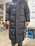 京东京造面包长款羽绒服运动户外秋冬加厚保暖外套男  黑色 M 实拍图