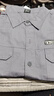佰众益（BAIZHONGYI）夏季薄款劳保工作服装男士迷彩服套装男纯棉电焊工装外套透气耐磨 灰色薄款纯棉上衣（5口袋） XL (175) 适合125-145斤 实拍图