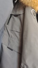 波司登（BOSIDENG）【反季】冬季极寒羽绒服鹅绒于适同款男女情侣款短款大毛领外套 【于适同款色】极地灰8270 1 L 170/92A 体重约130-150斤 实拍图