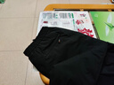 雅鹿羽绒裤男外穿冬季新款运动休闲保暖男士束脚松紧直筒长裤 黑色 3XL 170-185斤 实拍图
