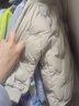 雅鹿2025新款儿童羽绒服短款男童女童宝宝羽绒内胆轻薄款洋气秋冬童装 黄色 110 实拍图
