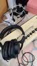 铁三角（Audio-technica）【价保双11】 ATH-M20X 30X 40X 50X专业全封闭录音监听头戴音乐有线耳机电脑手机电子琴 ATH-M20X黑色 实拍图