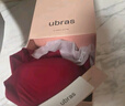 ubras虞书欣同款无尺码背心文胸女士内衣女隐形粉底液内衣丝绒红常规 实拍图