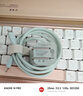 ANKER安克 充电线苹果mfi认证适用iphone12/13/14手机充电器亲肤type-c转lightning快充数据线 0.9m绿 实拍图