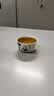 豹霖冰裂功夫小茶杯陶瓷茶盏茶碗家用单个品茗杯主人杯紫砂青花瓷泡茶 单茶杯-雪花节节高升（龙头） 实拍图