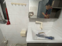 恒洁（HEGII）挂件套装 卫生间置物架毛巾架免打孔浴室挂件7件套HMP921K07-WM 实拍图