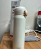 膳魔师（THERMOS）不锈钢保温杯大容量男女士水杯子轻量便携毕业礼物定制刻字JNR 奶油白 500ml 实拍图