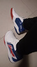 李宁（LI-NING）【雷霆LITE】羽毛球鞋男款耐磨舒适训练鞋AYTS020-4白/蓝色42/9 实拍图