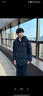 鸿星尔克防泼水2.0羽绒服男秋冬新款男士羽绒衣男装保暖防风夹克外套男款 正黑-1028-经典款 M (160-165cm/110-120斤) 实拍图
