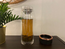 雷德夫（LEIDFOR）G22 双层玻璃杯男士 新款茶水分离茶杯水杯 玫瑰金 500ml 实拍图