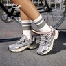 Saucony索康尼2K PRM电子表复古跑鞋情侣老爹鞋女运动鞋男 灰银1 38 实拍图