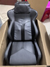 康仕坦电竞按摩椅揉捶一体家用电脑椅游戏竞技椅沙发椅电动按摩办公会议椅 黑灰色 实拍图