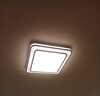 雷士（NVC）LED全光谱护眼吸顶灯大尺寸客厅卧室书房儿童RG0防蓝光灯具 晶宏 【四室一厅-5灯】大尺寸高显 实拍图