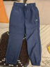 361°雨屏|儿童长裤25冬男童防泼水加绒保暖户外梭织长裤 蓝130 实拍图