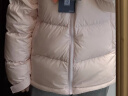 安踏速暖羽绒服丨四防鸭绒短款连帽女士冬季宽松保暖加厚外套面包服 实拍图